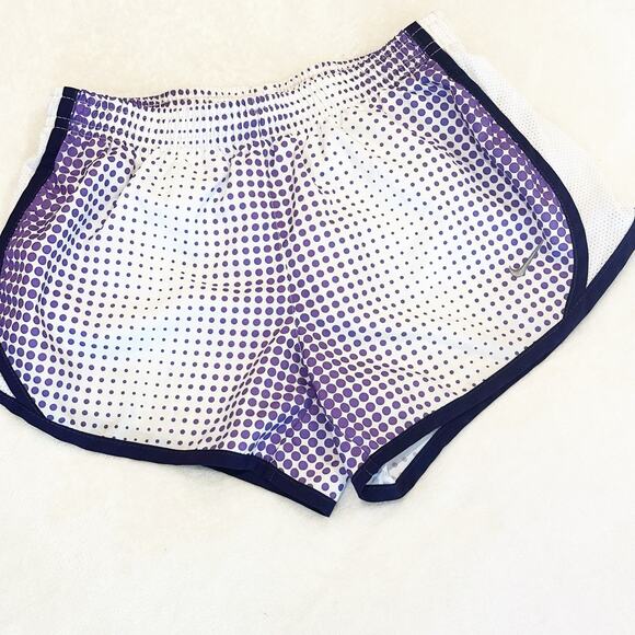 Girls Nike Dri-Fit Shorts sz S Purple Dot Nike Shorts Kids Small - Picture 3 of 6